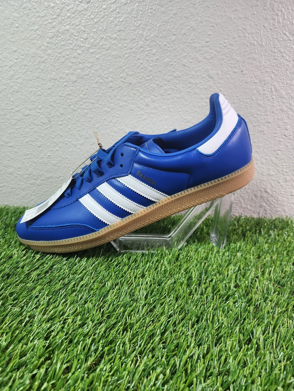 NEW AUTHENTIC ADIDAS ORIGINALS SAMBA OG "BLUE CLOUD WHITE GUM" US 13